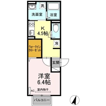 セジュール南町の物件間取画像